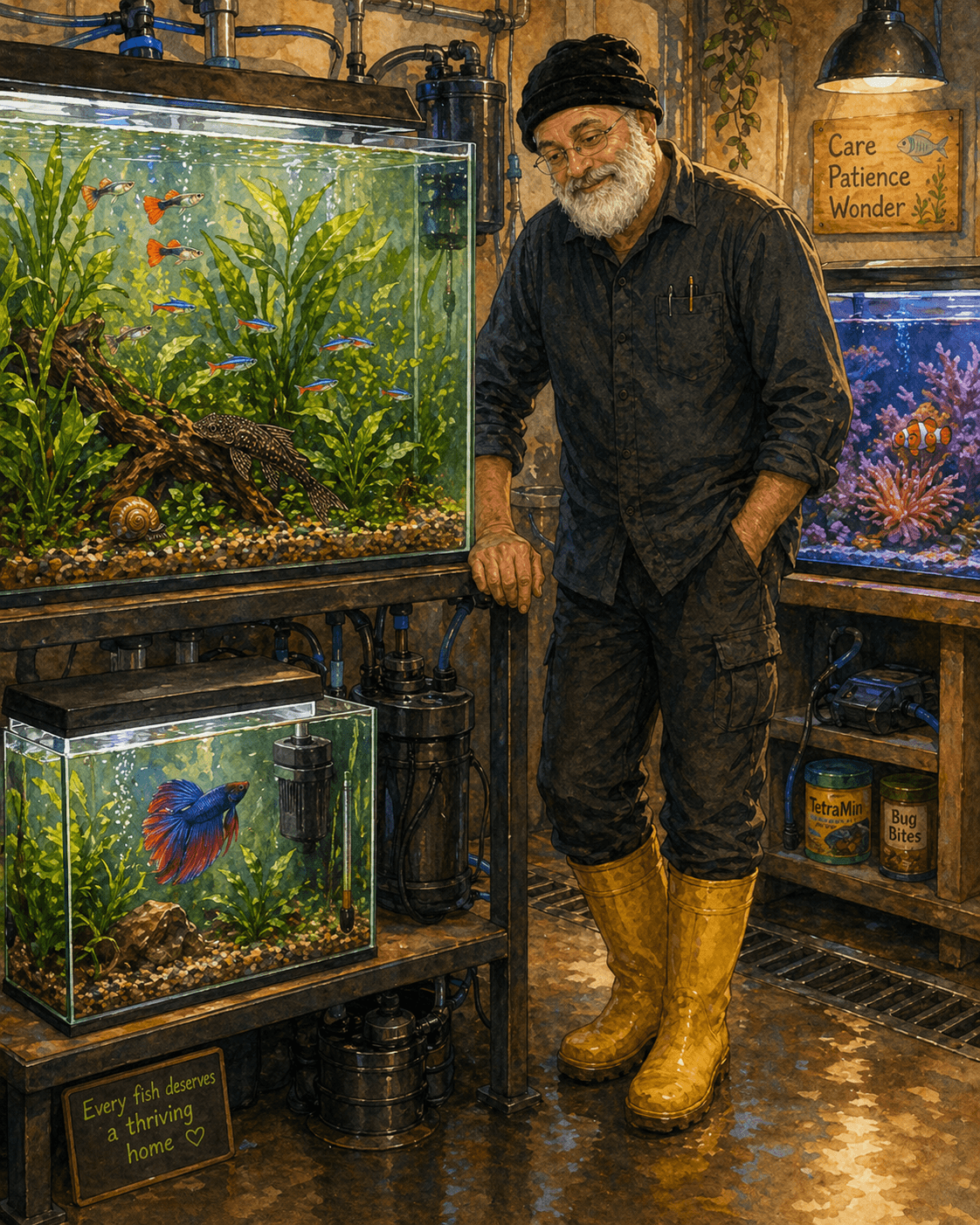 Yechiel Kuperman — marine biologist and author of the series
