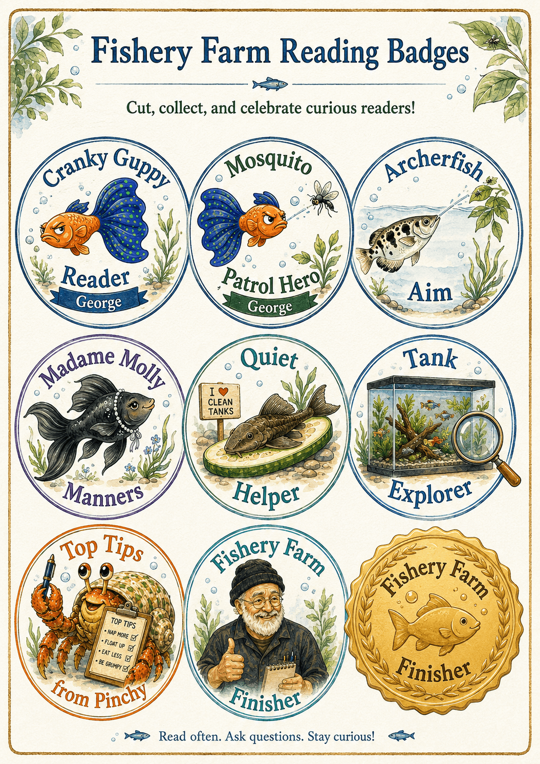 Reading Badges